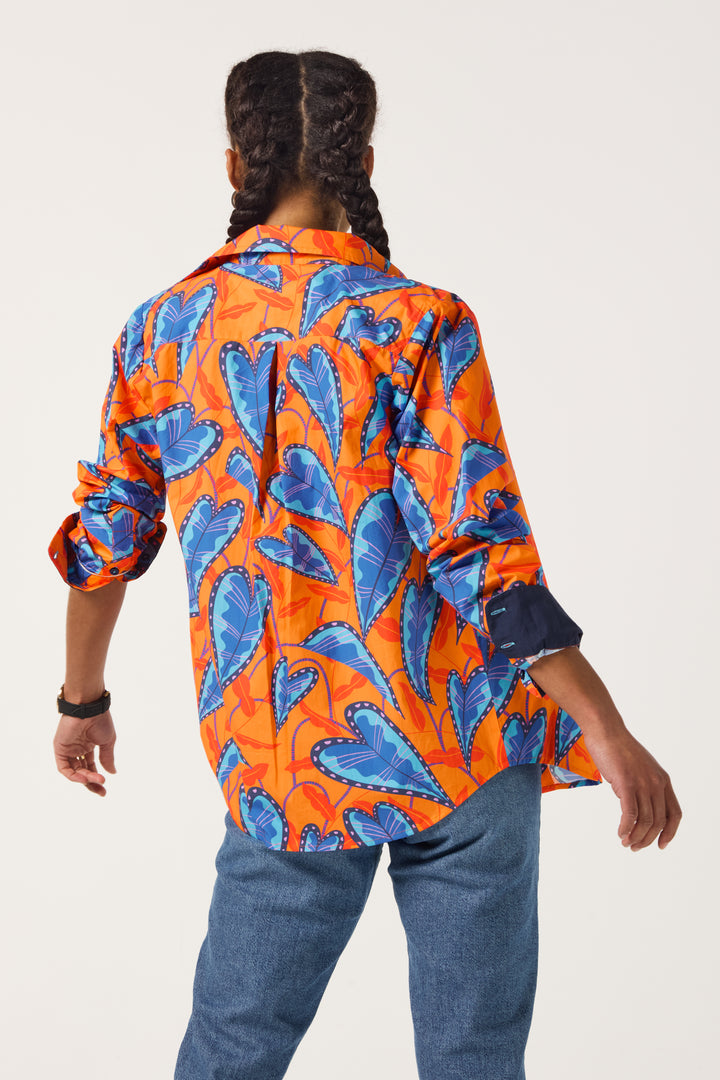 Orange & Blue Jungle Unisex Shirt