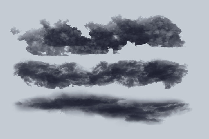 Storm Clouds Brush Set