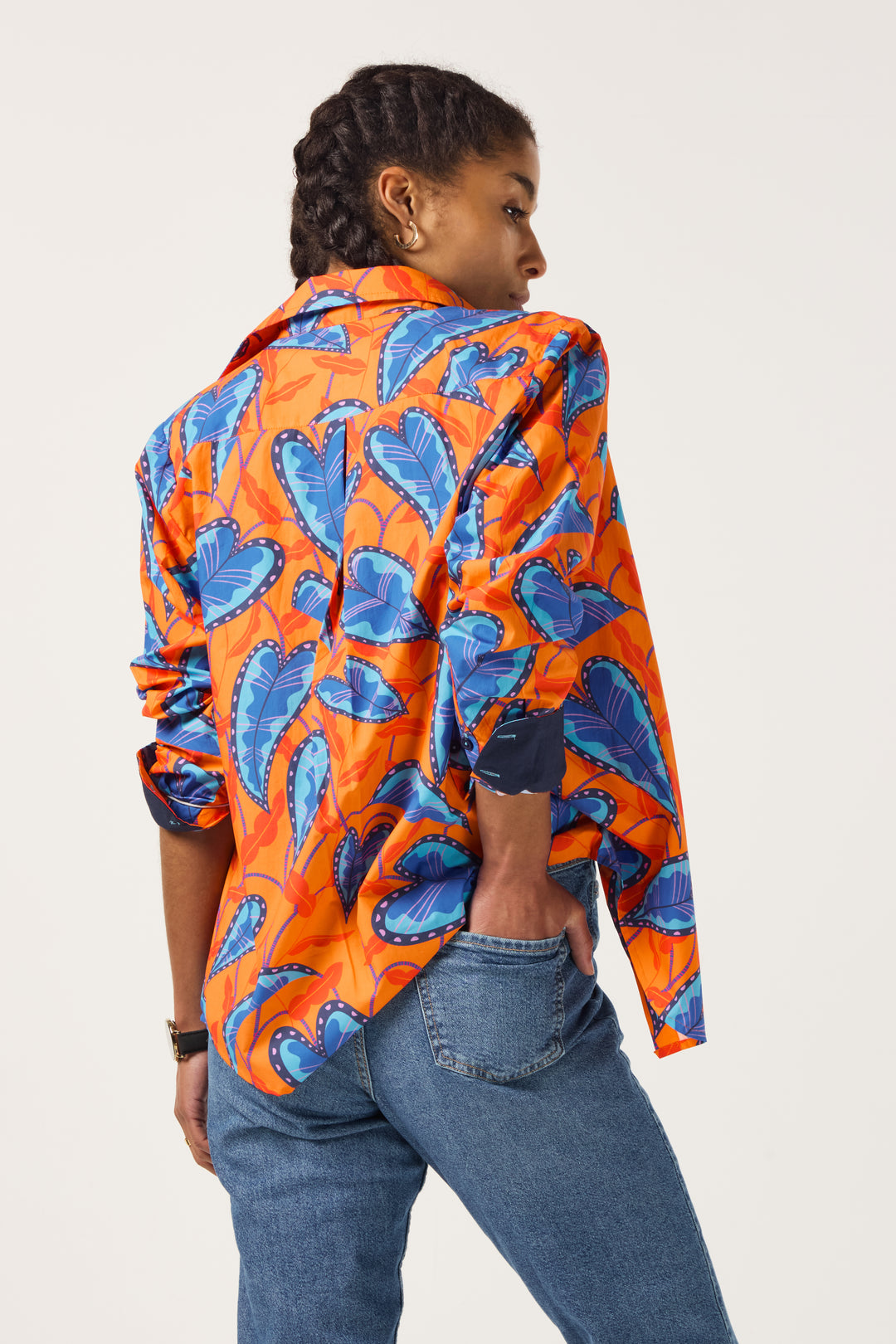 Orange & Blue Jungle Unisex Shirt