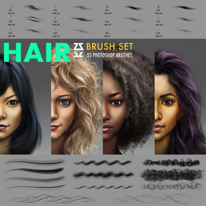 Hair Brush Set