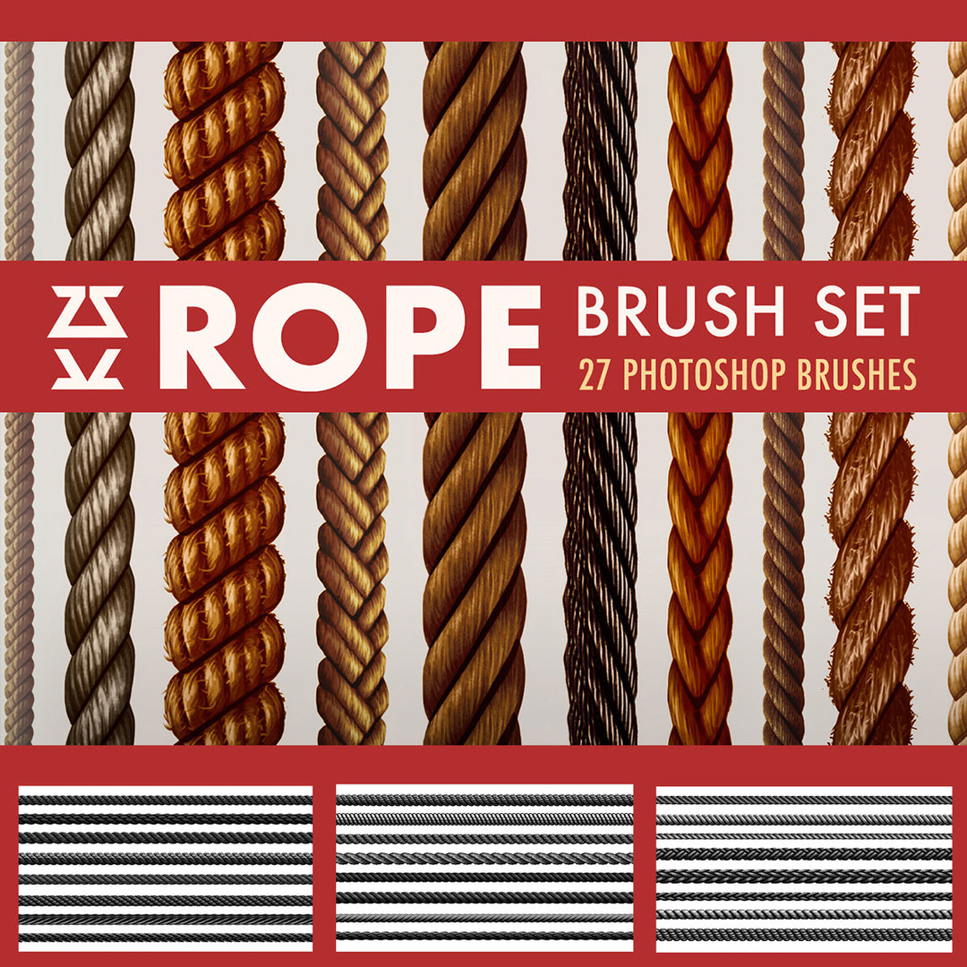 Rope Brush Set