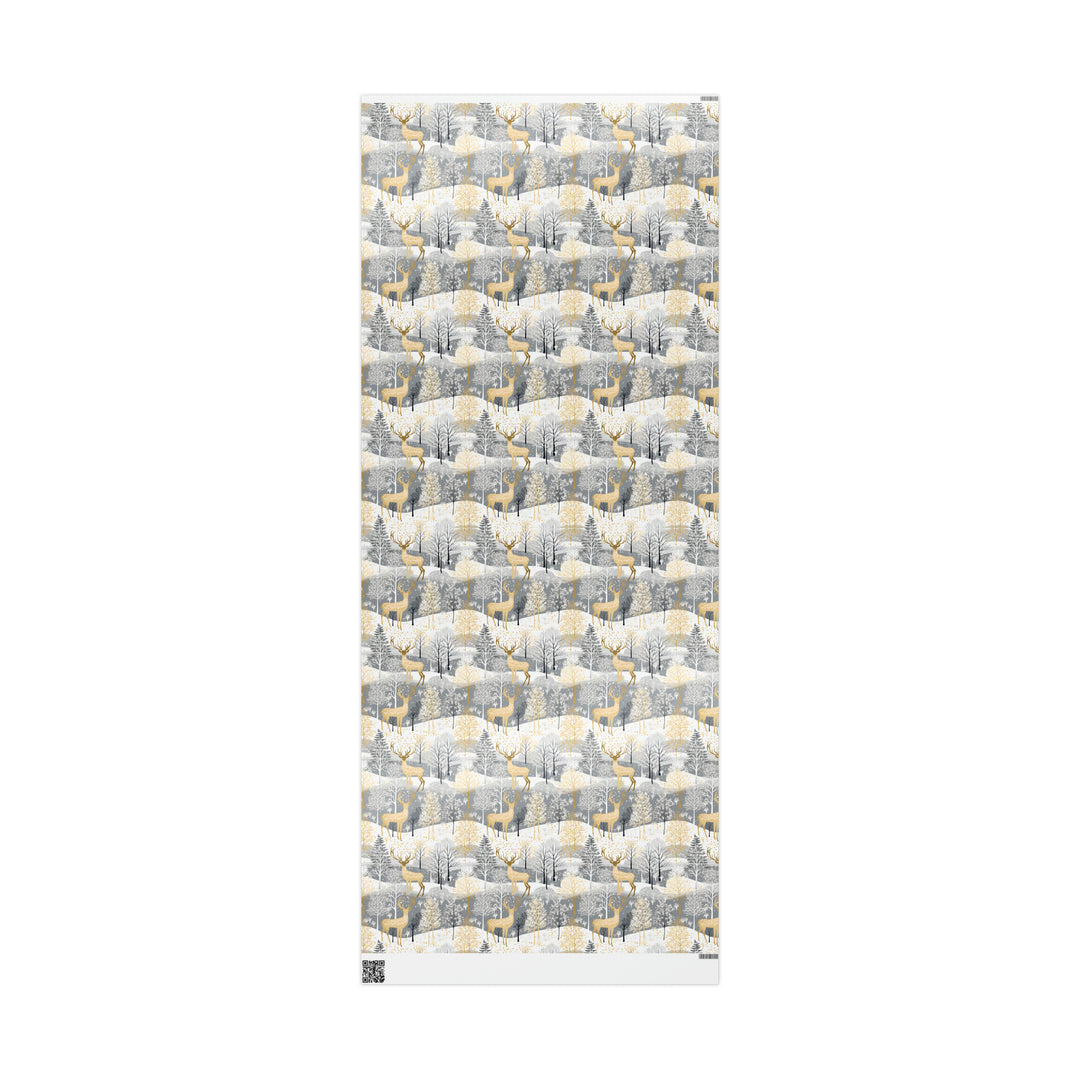 Winter Deer by Sour Power Wrapping Paper