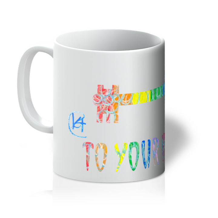 Key to Your Heart Art Mug