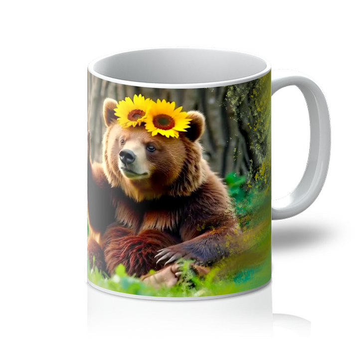 Sunflower Bear Coffee_Mug 1