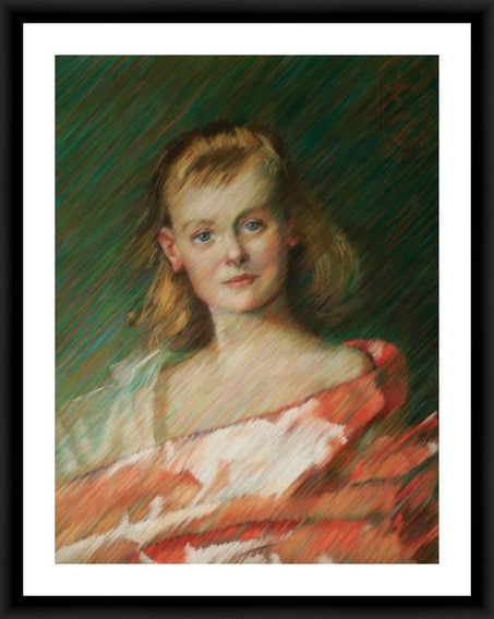 Portrait of Princess Wilhelmina (Tribute to Thérèse Schwartze) - 23-08-24