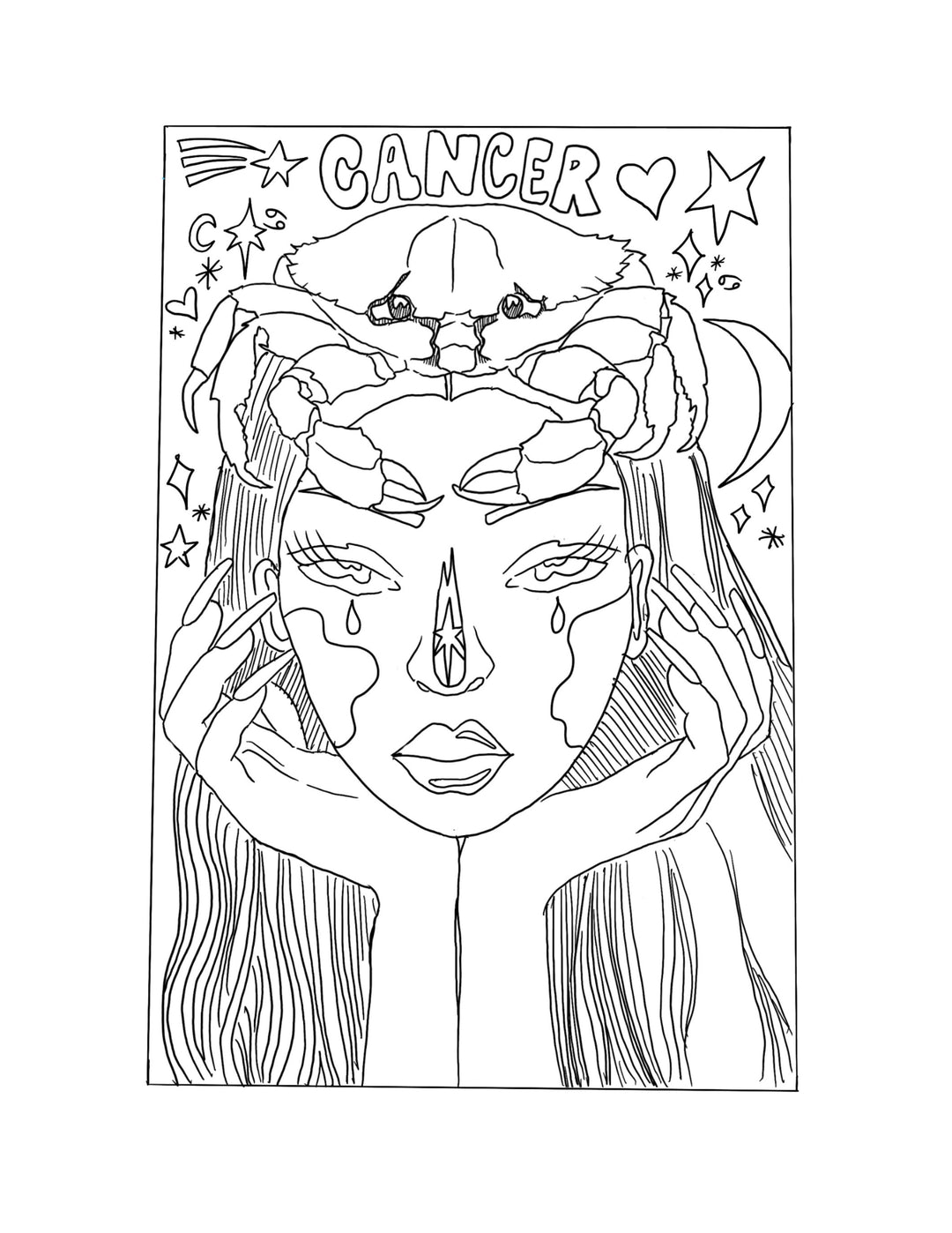 Zodiac Sign Coloring Book