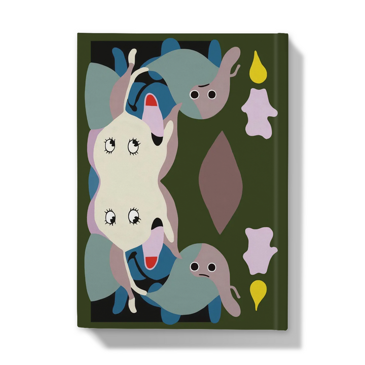 Hardcover Journal: Mod Friends