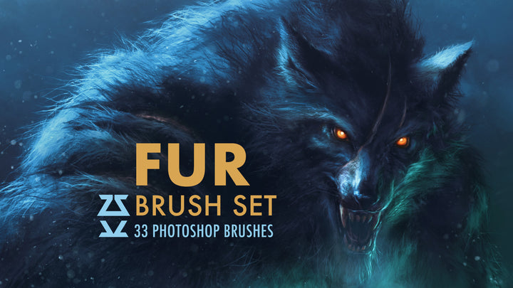 Fur Brush Set