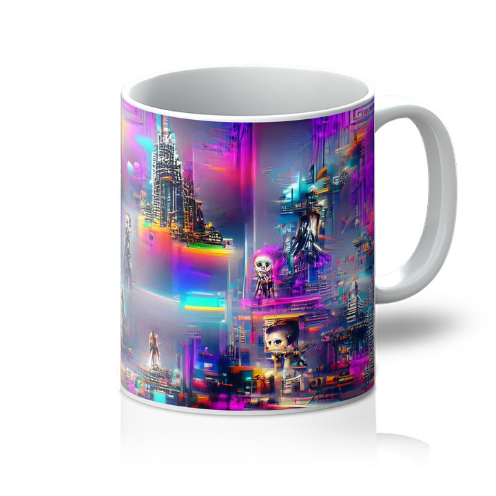 SurR: Cyberpunk Halloween Mug #1