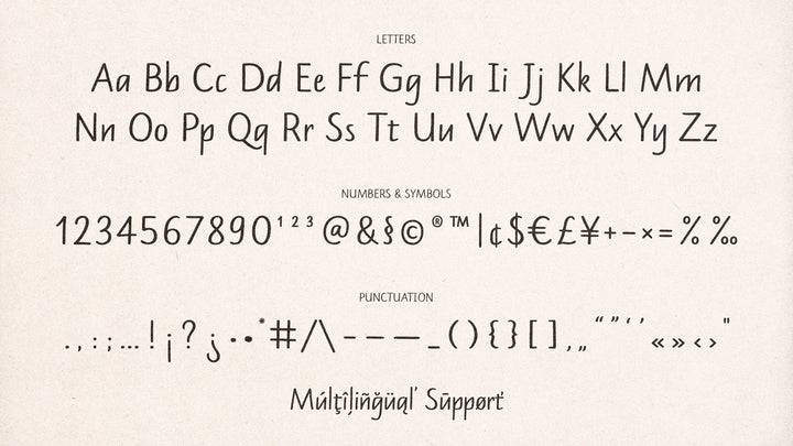 Mandys Typeface