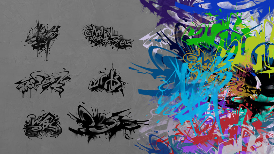 Graffiti Brush Set