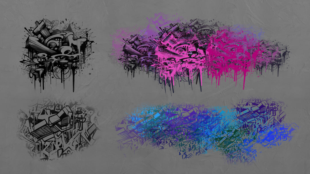 Graffiti Brush Set