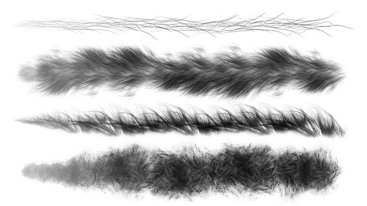 Fur Brush Set