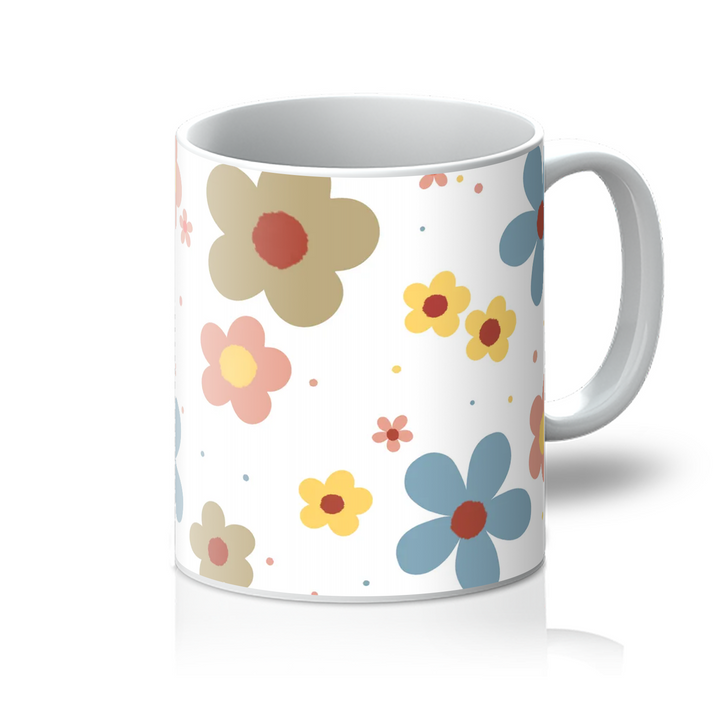 Funky Flowers Mug