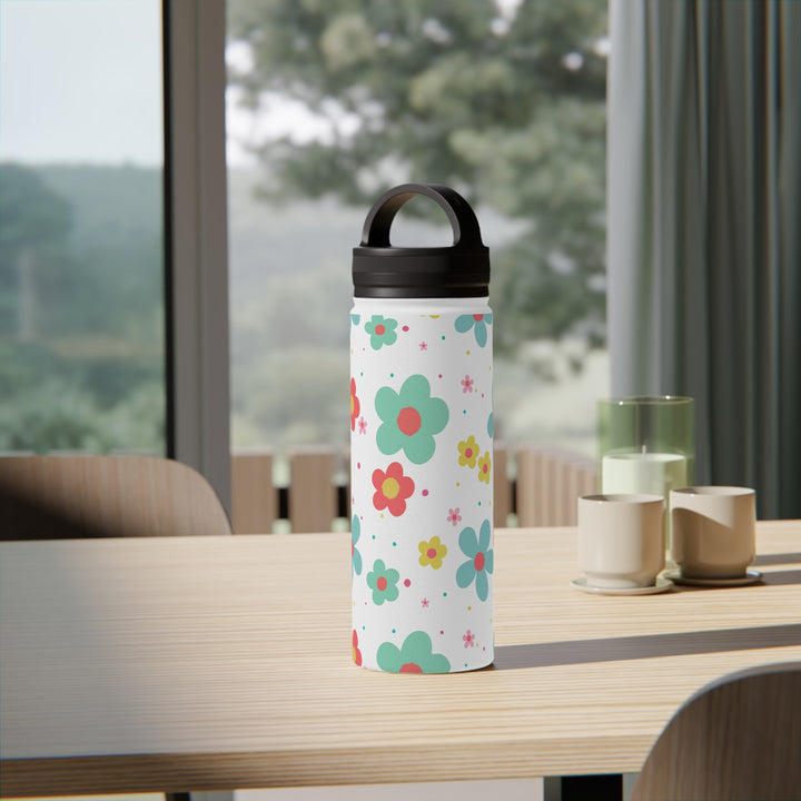 Fun Flowers Water Bottle