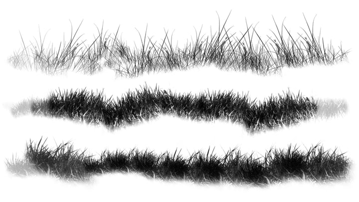 Grass 2 Brush Set