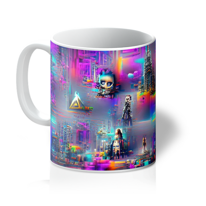 SurR: Cyberpunk Halloween Mug #1