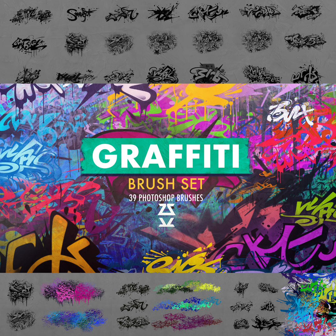 Graffiti Brush Set