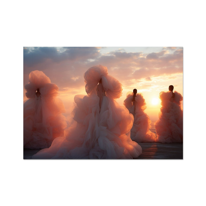 Heaven's Gala: Embraced Fine Art Print