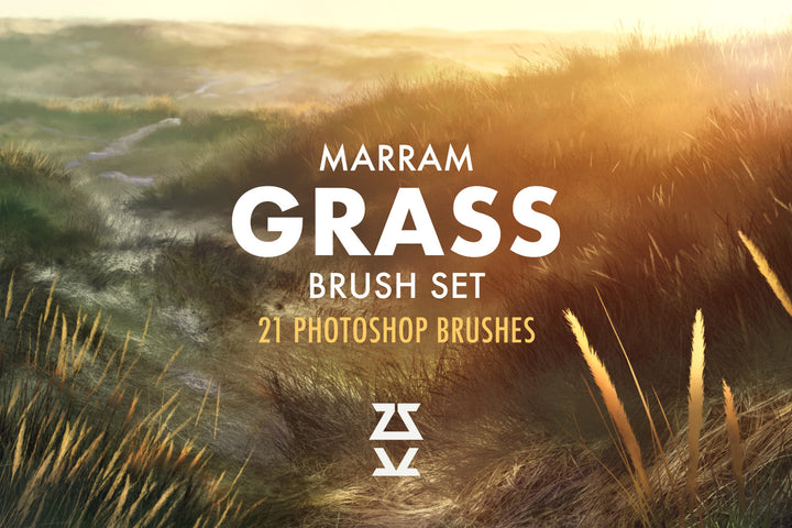 Marram Grass Brush Set