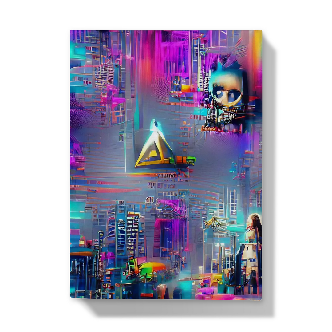 SurR: Cyberpunk Halloween Hardcover Journal #1