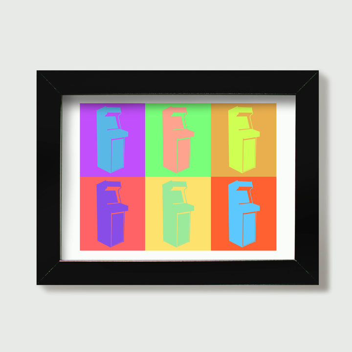 ARCADE MACHINE POP art -  Pop Wall Art, Digital Wall Art, Instant Download, Printable Wall Art, Bold Wall Art, Modern Wall Art