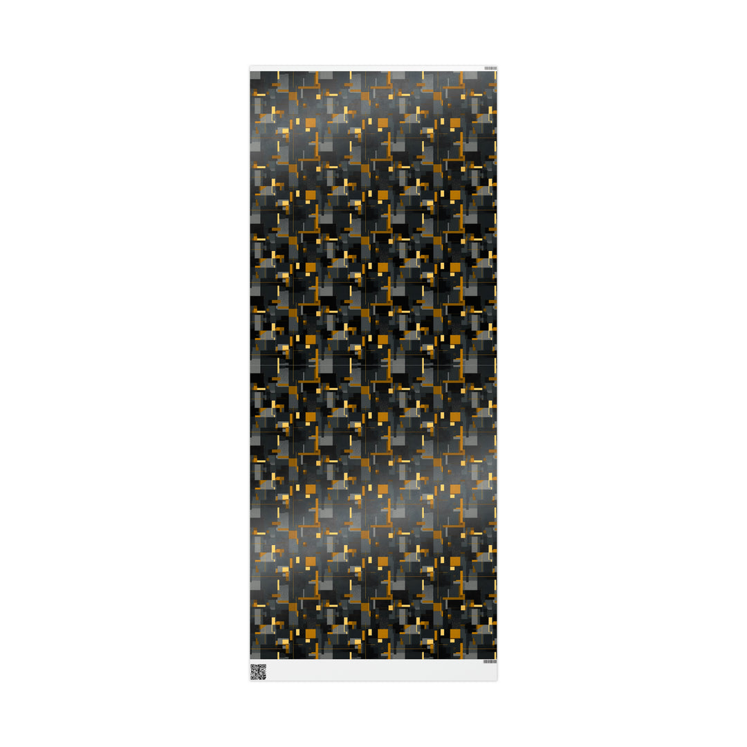 Black & Gold by Dyor247x Wrapping Paper