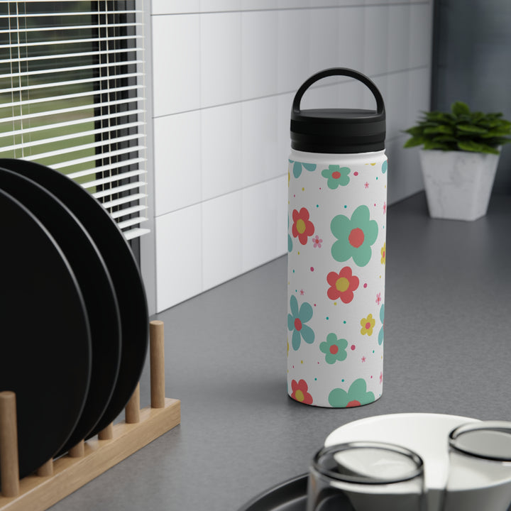 Fun Flowers Water Bottle