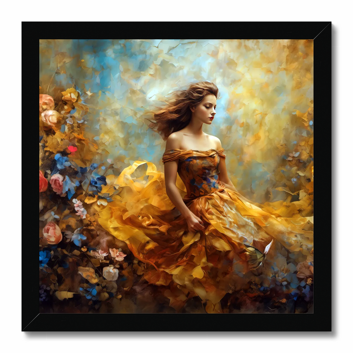 Dreaming in Yellow Art Print