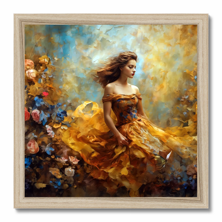 Dreaming in Yellow Art Print