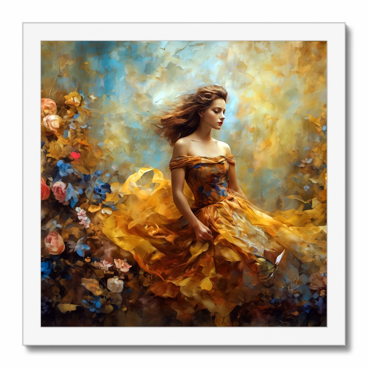 Dreaming in Yellow Art Print