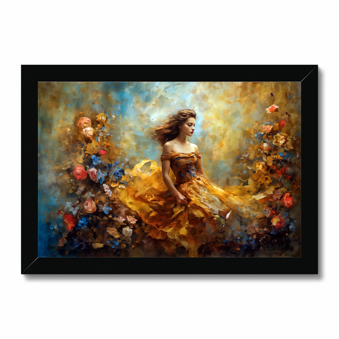 Dreaming in Yellow Art Print