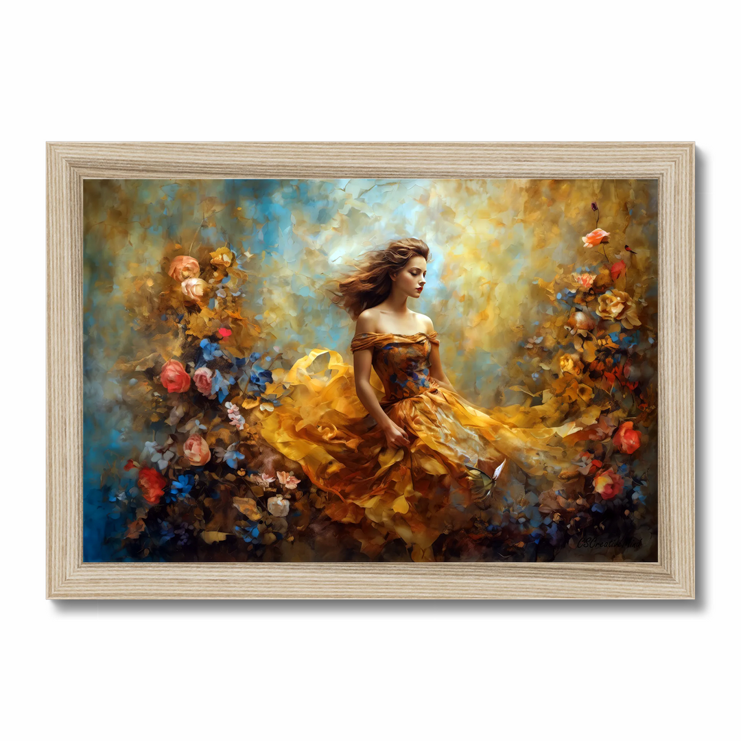 Dreaming in Yellow Art Print