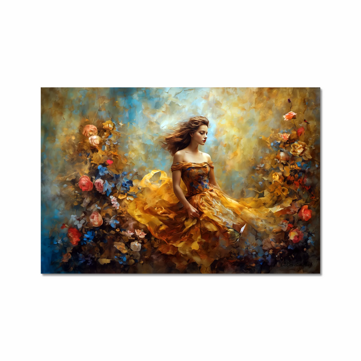 Dreaming in Yellow Art Print