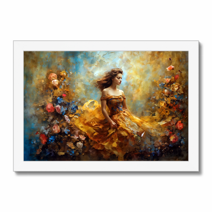 Dreaming in Yellow Art Print