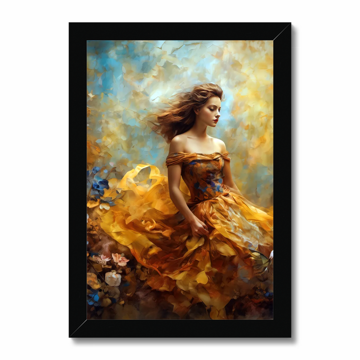 Dreaming in Yellow Art Print