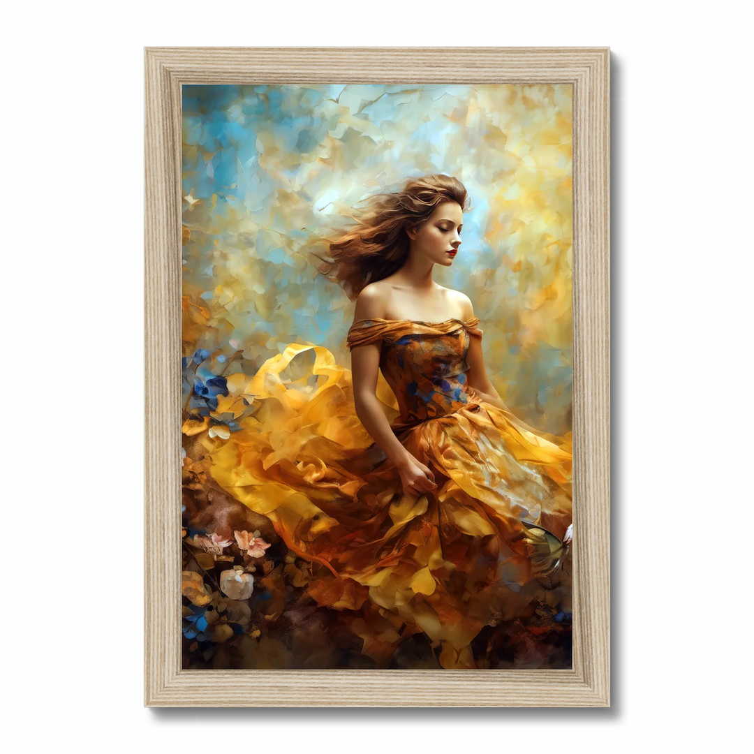 Dreaming in Yellow Art Print