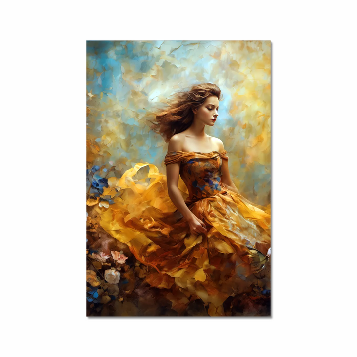 Dreaming in Yellow Art Print