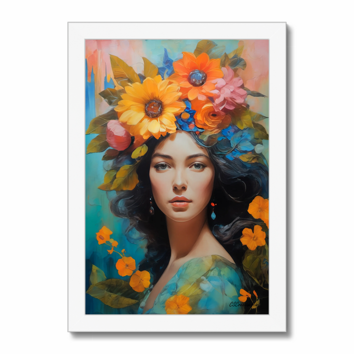 Floral Fantasy 2 Art Print