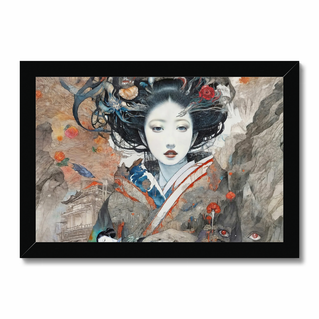 An Enigmatic Oiran in a Mystical Realm