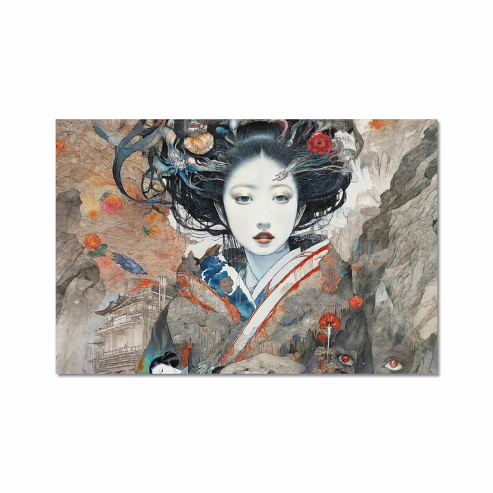 An Enigmatic Oiran in a Mystical Realm