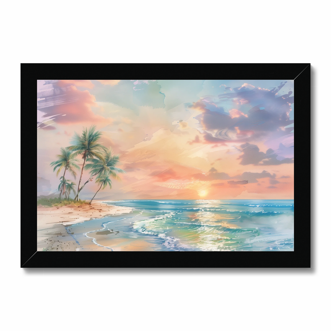 Serenade Of The Sunset Print