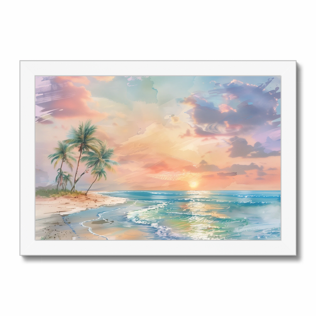 Serenade Of The Sunset Print