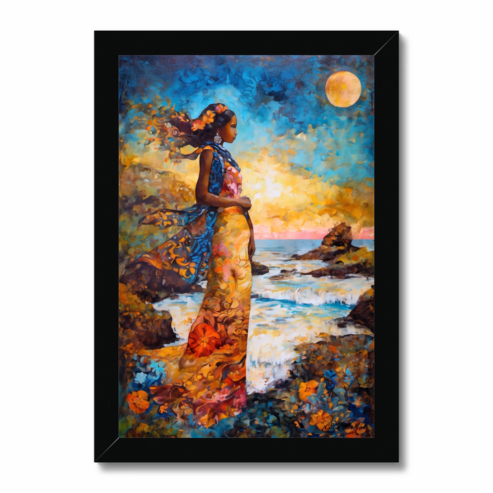 At the Seashore Art Print