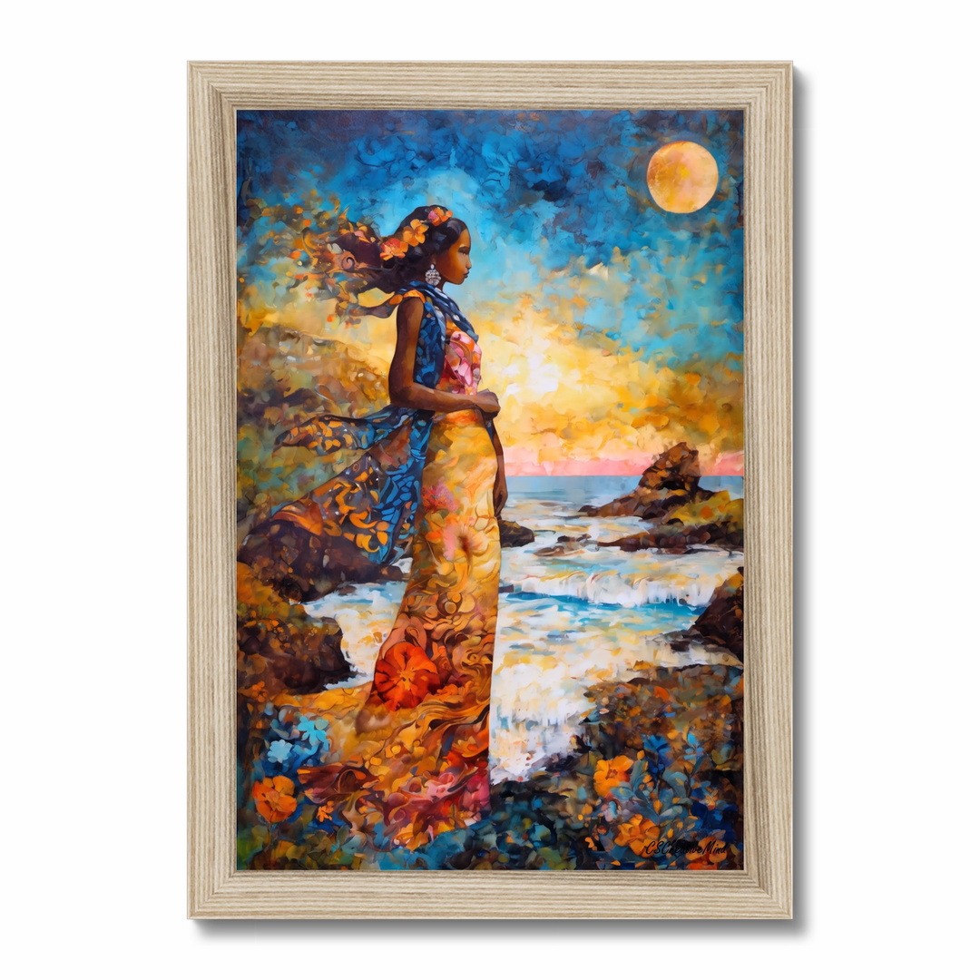 At the Seashore Art Print