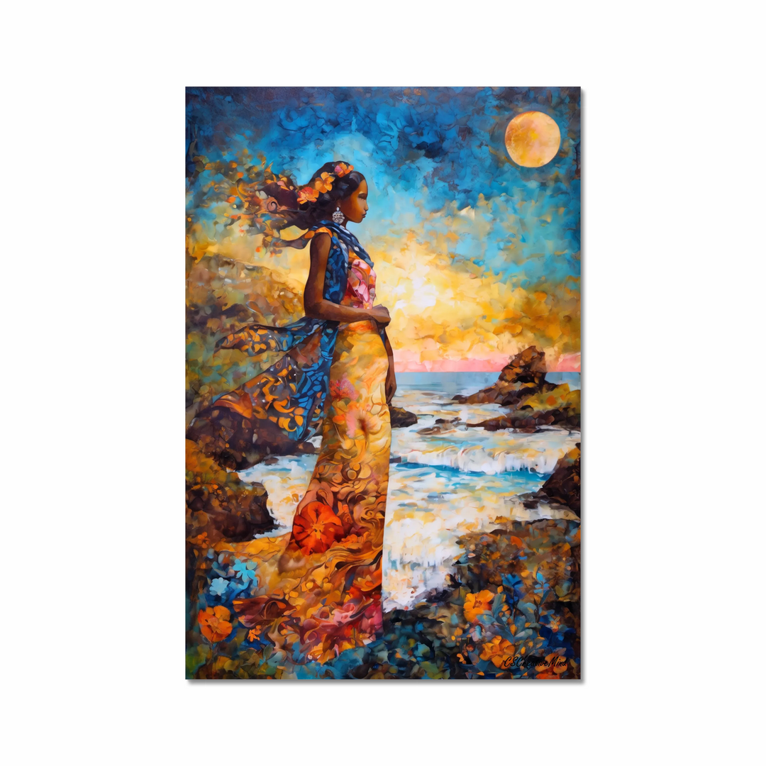 At the Seashore Art Print