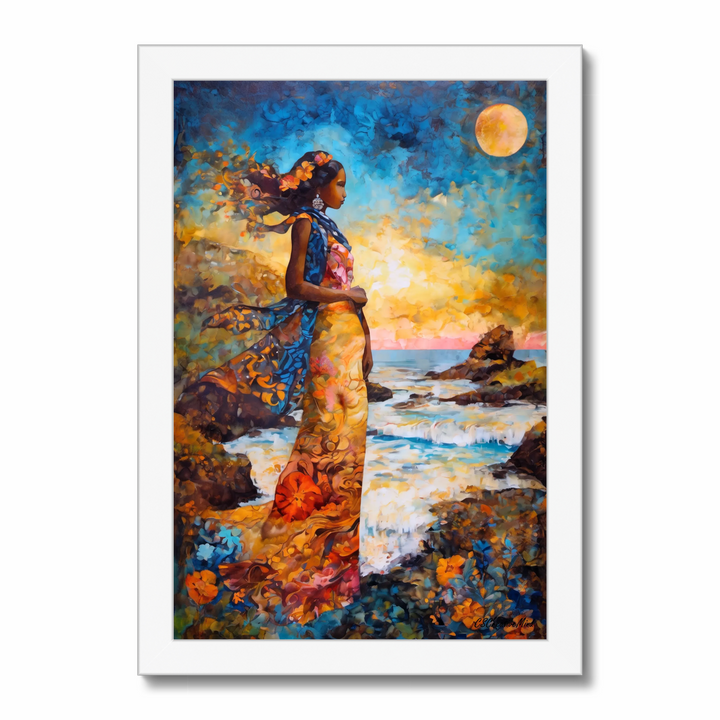 At the Seashore Art Print