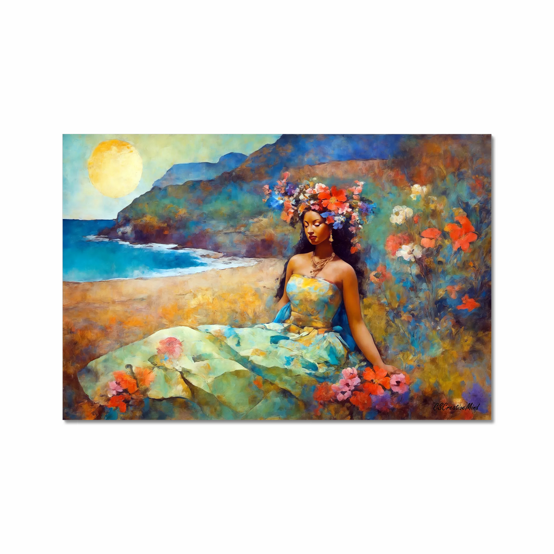 Bali Beach Art Print