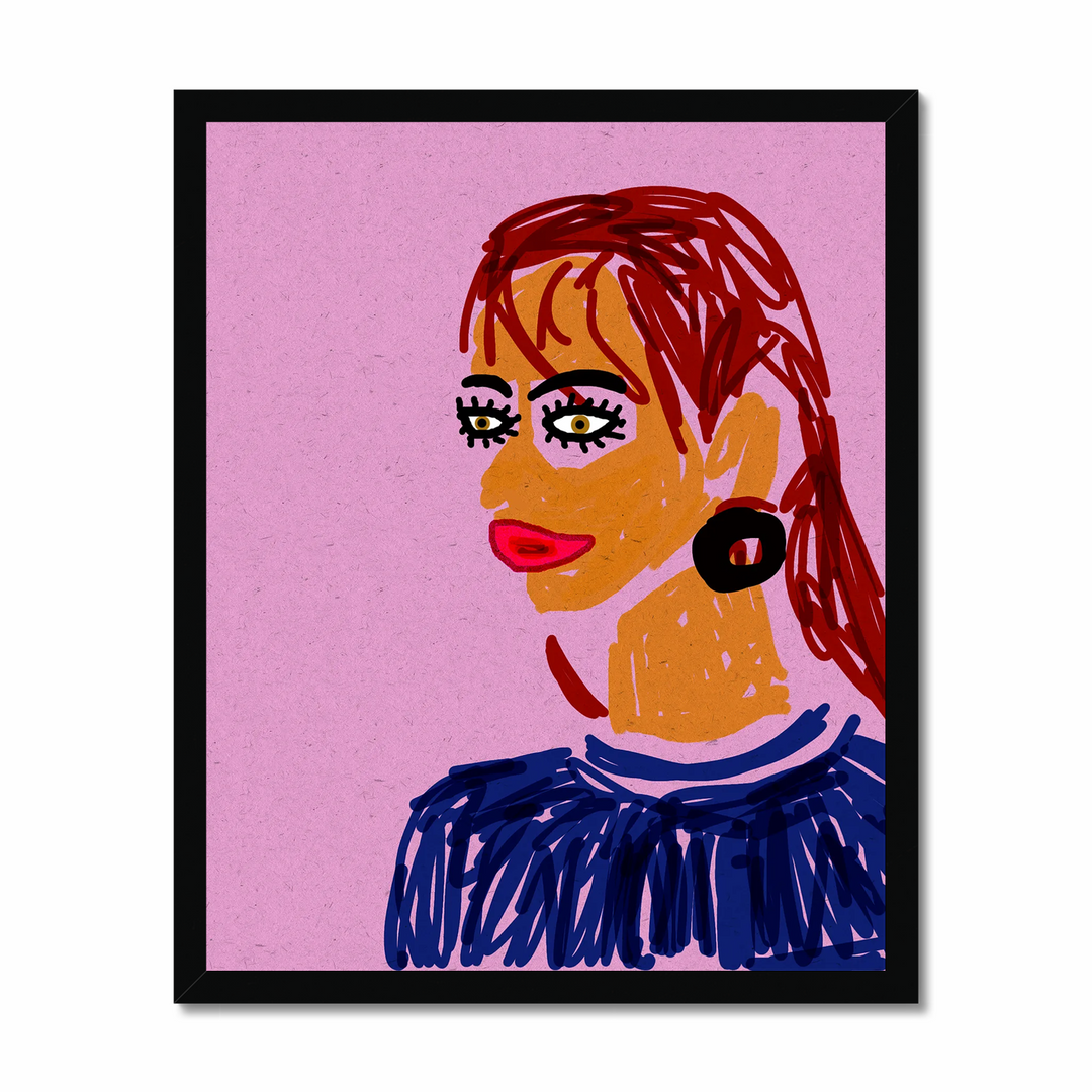 Anita Papa Frita (Art Print)