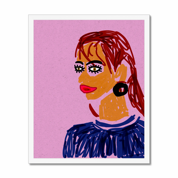 Anita Papa Frita (Art Print)